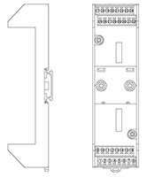 WRBI-32PFA：WRBIシリーズ専用端子台