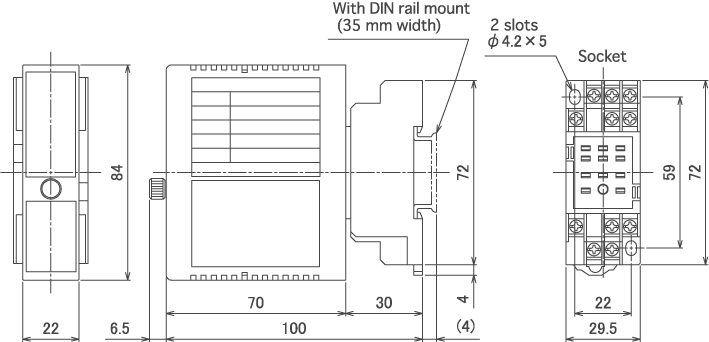 11P socket type