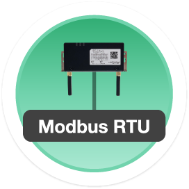 Modbusマスタとして使用可能