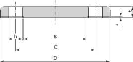 石油工業用フランジ