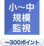 小～中規模監視 〜300ポイント